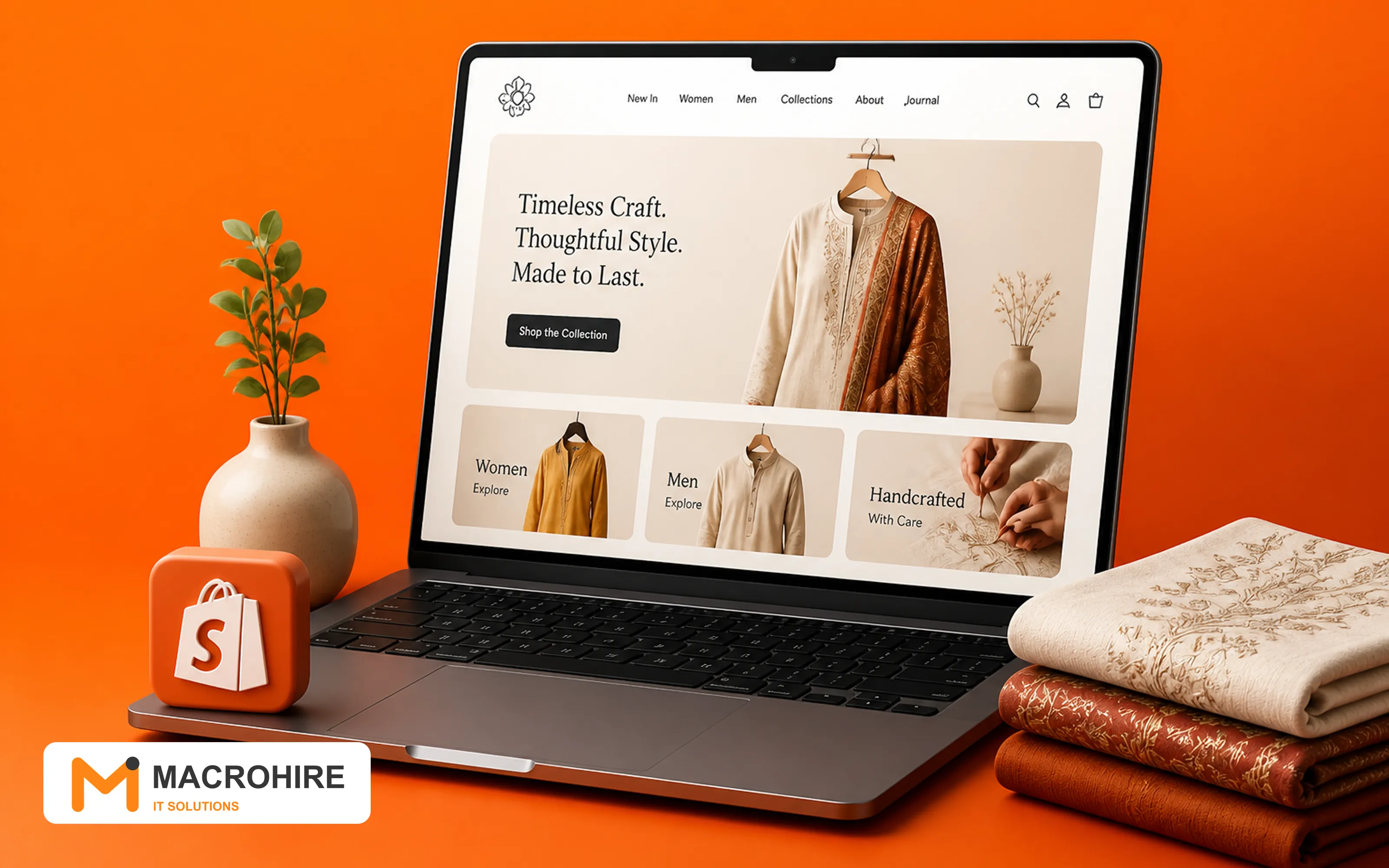 A Shopify store built for artisan-made ethnic fashion