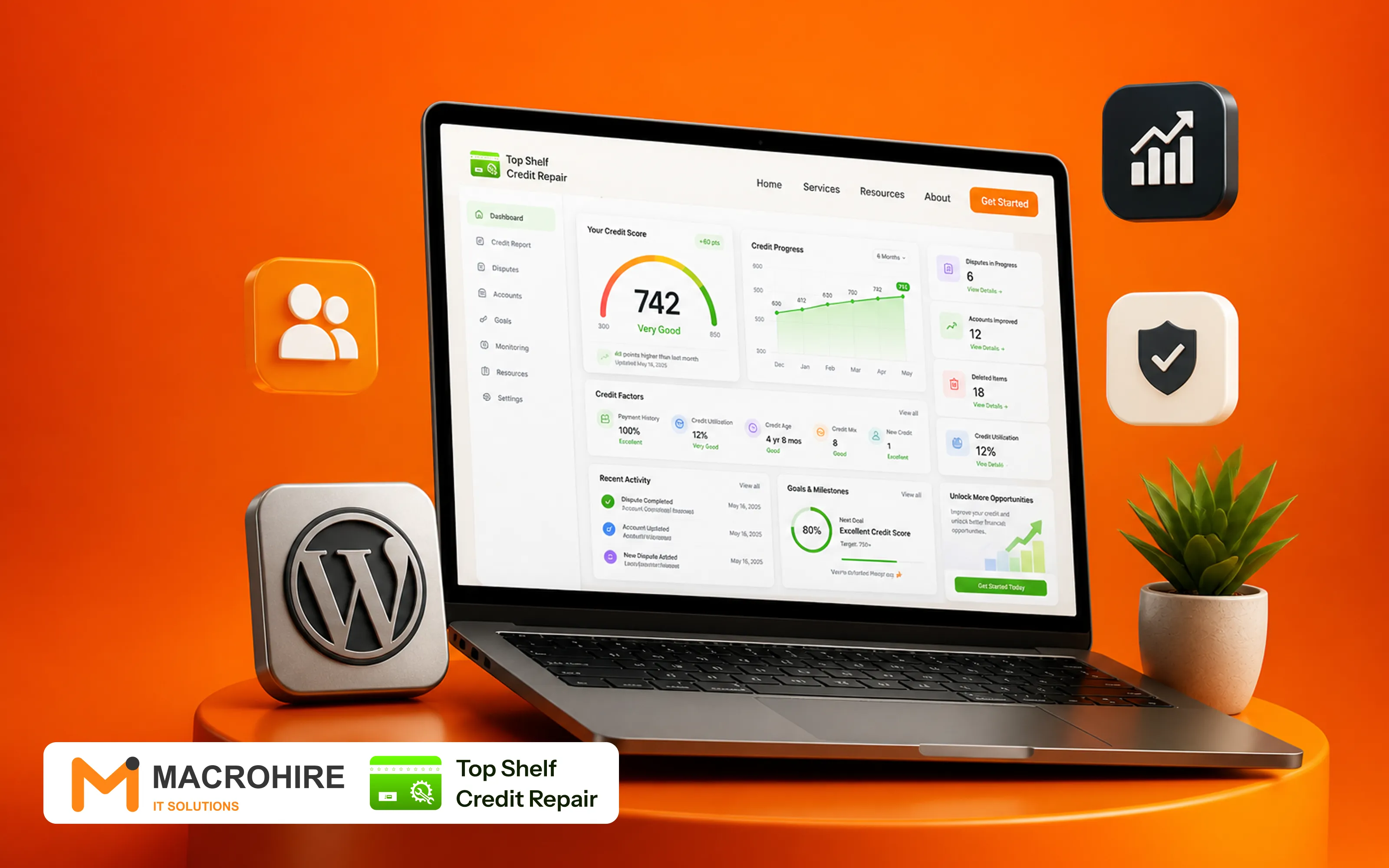 A WordPress site that turns a sensitive service into a clear process